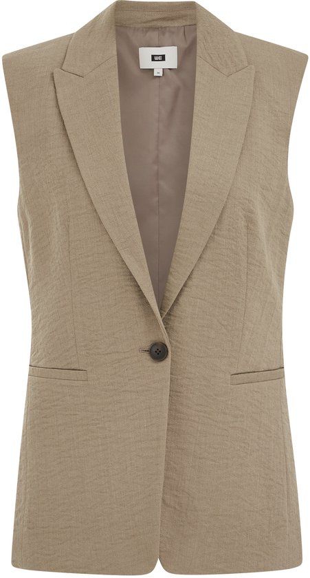 WE Fashion Dames regular fit gilet