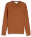 Tom Tailor Gebreide trui met kasjmier - Maat XL - camel brown melange