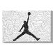 Homemania Basketbalafbeelding voor woonkamer, slaapkamer, meerkleurig, 45 x 3 x 70 cm, HM20KNV45 x 70 – 240, polyester, hout