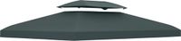 Outsunny - Tente de remplacement - Polyester - 300x400x1cm - Gris