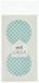 MT CASA 50 mm Seal Circle Sticker - Dot Mint Base (Pack van 10)