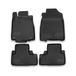 OMAC 3410444 Ensemble de tapis de sol noir, ETP (élastomère thermoplastique)
