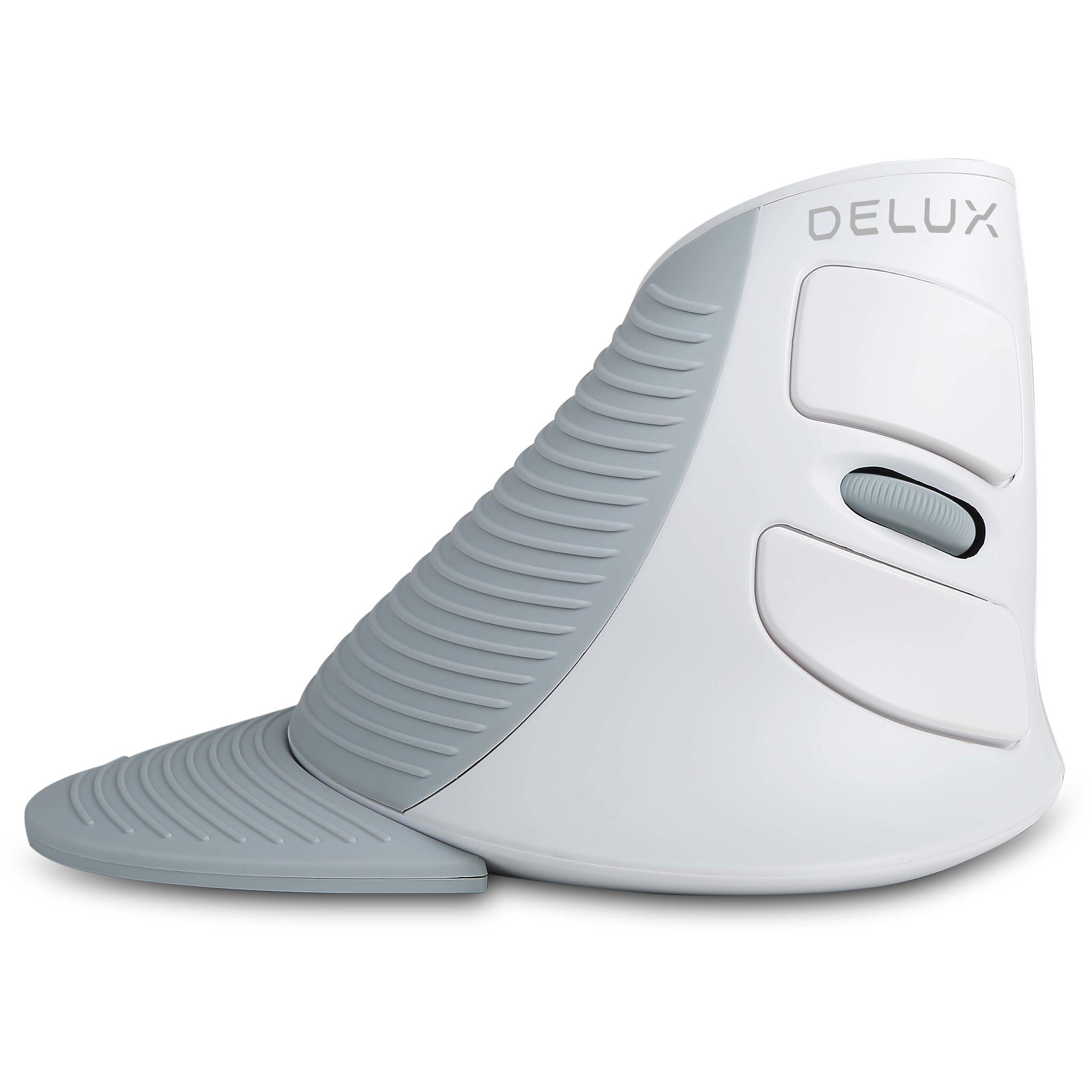Delux Wow Grip Mouse draadloos rechtshandig - wit