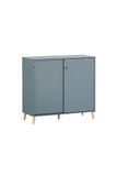 Schildmeyer Serie Rena 500, 701789, schuifdeurkast, fjord, 100 x 41 x 92,6 cm