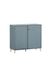 Schildmeyer Serie Rena 500, 701789, schuifdeurkast, fjord, 100 x 41 x 92,6 cm
