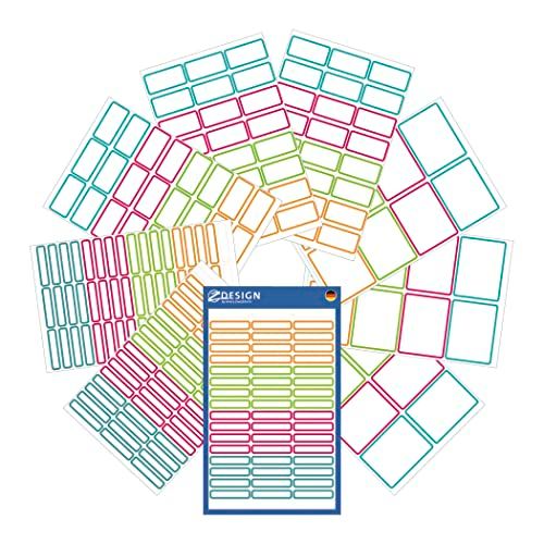 AVERY Zweckform Set naamstickers voor kinderen, 249 stuks