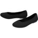 ESMARA Ballerines femme, pliables. (Noir, 38)