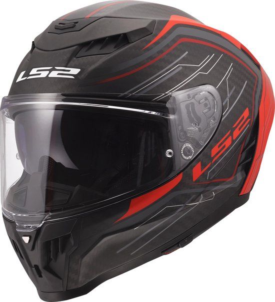 LS2 FF807 Dragon Subic Helm - Rood