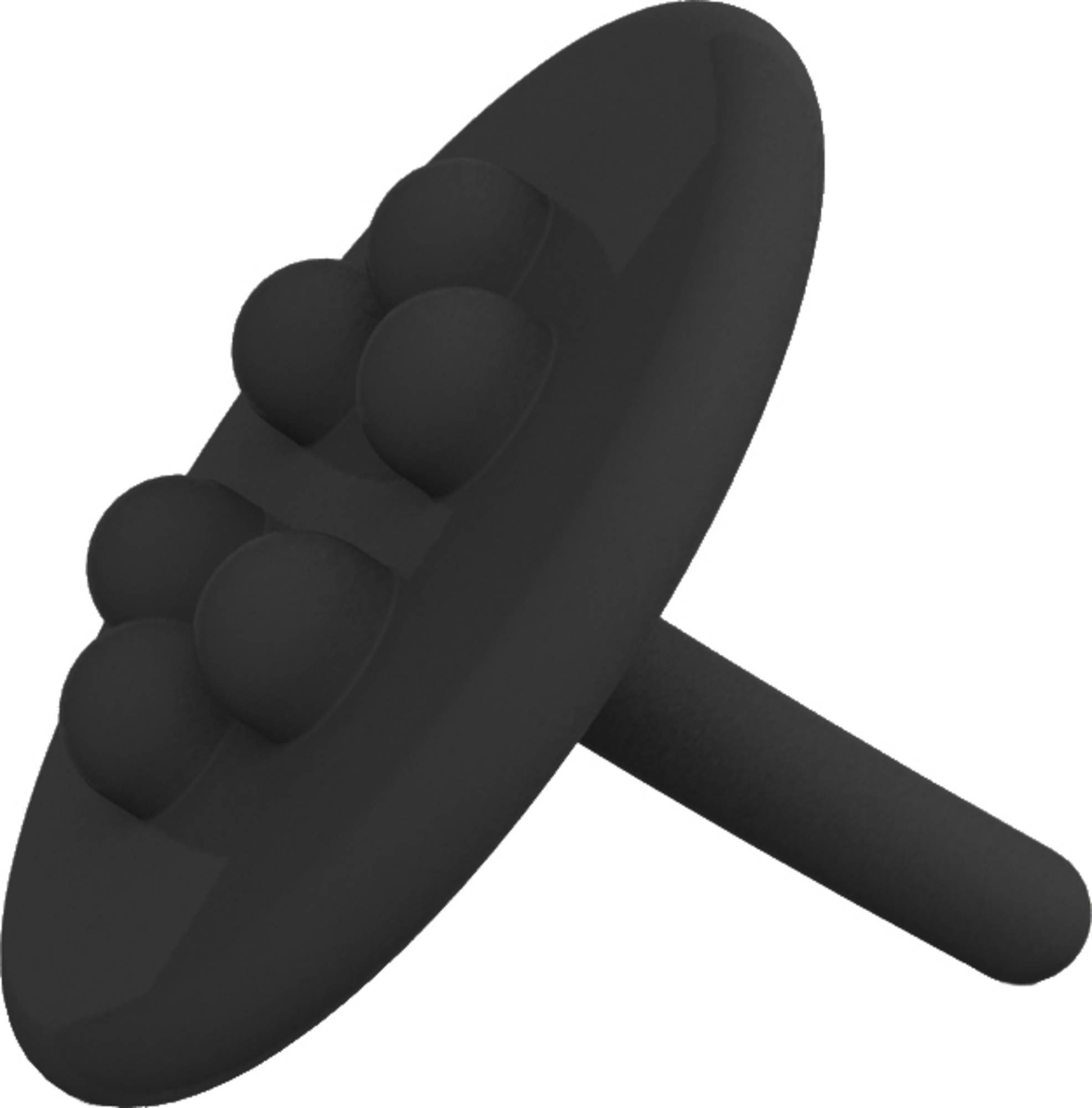 Clou Waterstop Mini Wash Me Zwart 6cm