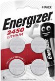 Energizer Knoopcel CR2450 3 V 4 stuk(s) 620 mAh Lithium