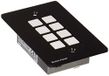 PureTools CON-WP8B - bedieningspaneel als wandaansluitplaat, 8-delig, zwart