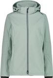 CMP Veste de randonnée femme avec fermeture éclair et capuche, Jade, XL, Polaire, Imperméable, Coupe-vent, Automne/Hiver 2025