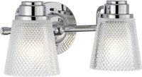 Quintiesse LED Badkamerarmatuur Hudson | 3W 3000K 300Lm 830 | IP44 | Dimbaar | Polished Chrome