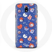 Maniacase Samsung Galaxy J5 2017 BTS Bangtan Sonyeondan BT21 Kerstmis 2023 Hoesje