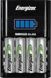 Energizer 1 uur Snellader voor AA en AAA NiMH-batterijen (Inclusief 4x AA 2300 mAh)