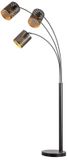 Expo Trading ETH Laser Vloerlamp 2x E27 H166cm Zwart