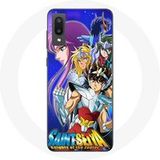 Maniacase Etui voor Samsung Galaxy A02 De ridders van de dierenriem Anime Cult Saint Seiya Manga