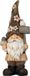 Merkloos / Sans marque Iko-Import Klaus Otte Gmbh Kabouter/dwerg staand decoratie beeldje - met bordje 'welcome' - H60 - steen