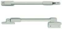 Dulimex Telescopische raamuitzetter - 325-460mm - Staal/Wit