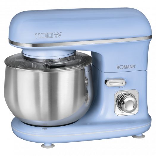 Bomann KM 6030 - Stand Mixer - 1100W - 5L - Blue