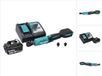 Makita DWR 180 RF1 clé à cliquet sans fil 18 V 47,5 Nm 1/4" 3/8" + 1x batterie 3,0 Ah + chargeur