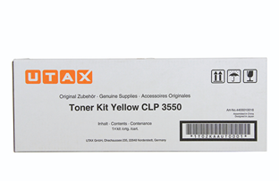 UTAX 4455010016 Toner Cartridge - Yellow - 1 piece(s) - Compatible with CLP 4550, CLP 3550