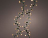 Lumineo 5m LED Compact Kerstverlichting - steady - 220 lampjes - Goud - Dimbaar