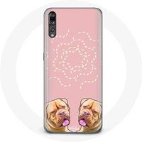 Maniacase Hoesje voor Huawei P20 Dogue de Bordeaux symmetrische foto