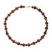 By Jam Gioielli Jam Gioielli kralenketting donkerbruin
