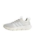 adidas dames Cloudfoam Flex Elastic Laces Shoes, Chalk White/Core White/Matte Silver, 42 EU