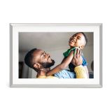 Aegis Aura Frames Carver Mat - Digitale fotolijst - 10.1" - 1280 x 800 - clay with white mat