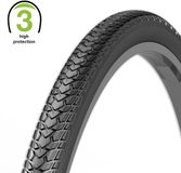 Falko Import & Export Rexway Buitenband - Anti-lek 3.5mm - Reflectie - Geschikt voor e-bikes - 28 inch - Zwart