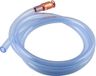 Allesto Pompe à siphon manuelle Thermique pour essence-Gaz-Huile-Carburant-Essence-Diesel-Liquide-Eau-Vanne 1/2"-Tuyau sécurisé de première qualité avec connecteur en laiton-240CM