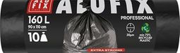 ALUFIX Economy Vuilniszakken LDPE 90x110cm 30 μm 160l 150 stuks zwart