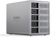 Orico 9858T3 Serie - Accessoire réseau - Thunderbolt 3 - 5 baies - Boîtier en aluminium - Gris