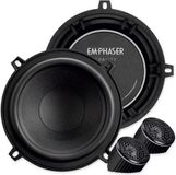 Emphaser ECP-G5 - Haut-parleur de voiture - Ensemble composant de 13 cm - 2 voies - Haut-parleurs de 130 mm - 80 Watt RMS - 4 Ohm