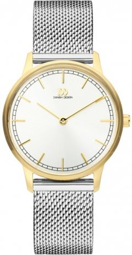 Danish Design IV65Q1249 horloge dames - zilver - edelstaal doubl