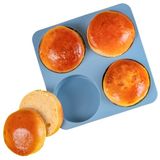 Lurch Flexi Starter Burger Bun siliconen bakvorm