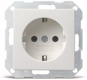 418803 Gira SCHUKO-WCD System 55 Zuiver wit