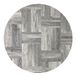Tadi & Imperio1979 Rond vinyltapijt, houtlook, elegantie en duurzaamheid voor interieurdecoratie en eenvoudige reiniging.