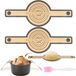 Shenzhen Haorui Industrial Technology Co., Ltd. lot de 2 tapis de cuisson en silicone pour Dutch Oven