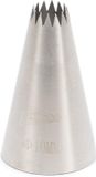 Patisse Spuitmondje RVS Kroon 12 mm