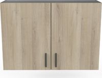 Demeyere CBA Hangkast Romanie 100 cm Kronberg eik/matzwart