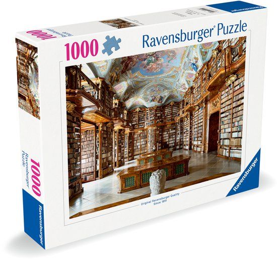 Ravensburger St. Florian Monastary Oostenrijk Public Library Puzzel (1000 stukjes)