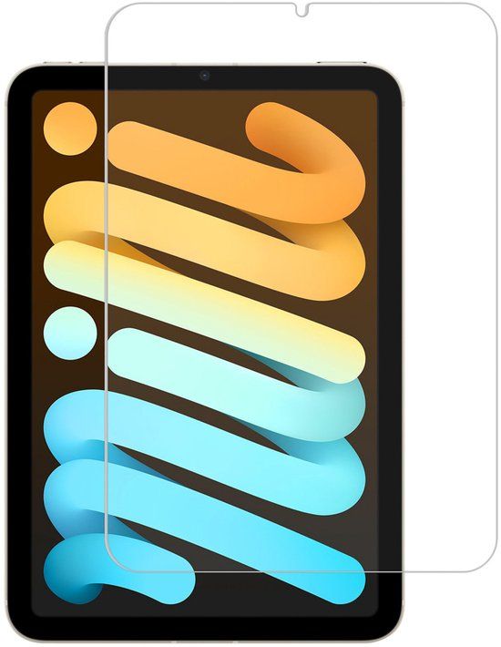 Accezz Premium Tablet Screenprotector - Gehard Glas - Transparant - Geschikt voor Apple iPad Mini 6 (2021) / iPad Mini 7 (2024)