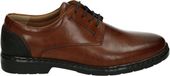 Josef Seibel ALASTAIR 01 Nette herenschoenen Heren veterschoen Cognac Maat 47