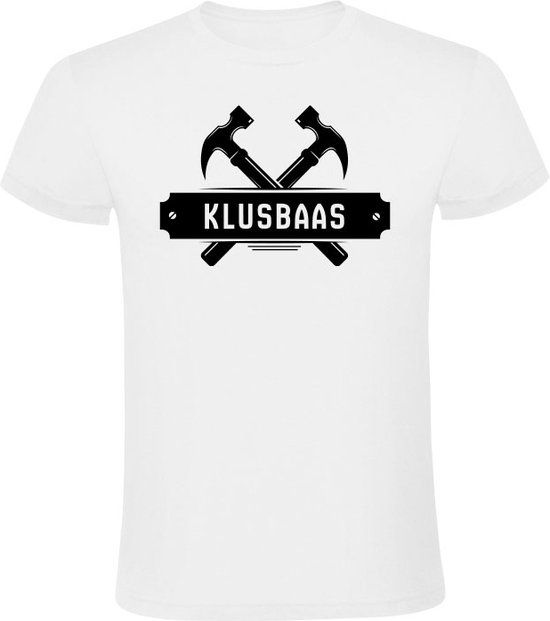 Sol's Klusbaas Heren T-shirt XXL - vakman - timmerman - klussen - reparatie - wit