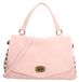 Gave Lux Sac bandoulière pour femmes en suède et cuir avec poignée pivotante, fabriqué en Italie