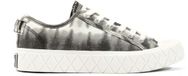 Palladium Damestrainers Palla Ace Lo Tie Dye Zwart Textiel/Synthetisch Rubber Veters 37