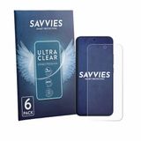 Savvies Screenprotector voor Oppo F33 Pro - Folie Beschermfolie transparant 6 Stuks